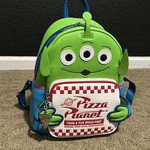 Loungefly • Pixar Toy Story Alien Pizza Planet Backpack